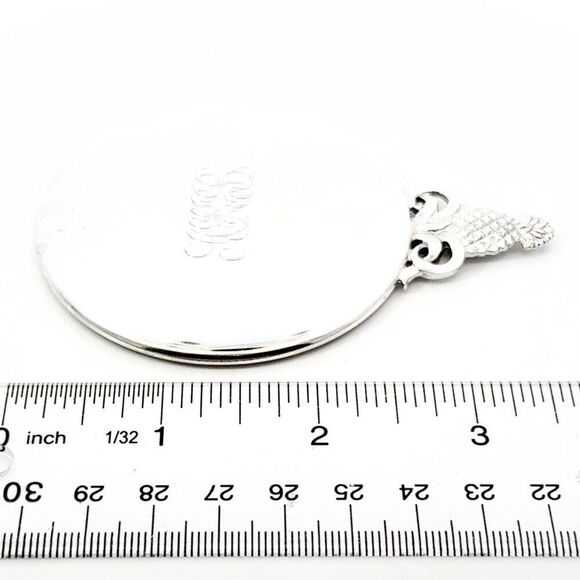 Tiffany & Co Pineapple Hand Mirror Sterling Silver 58 Grams Estate TIF879 - Picture 10 of 10